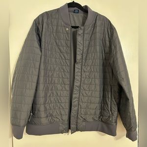 George Gray Men’s Lightweight Quilted Bomber Jacket